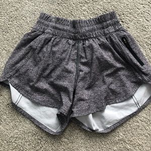 Gray Lululemon Tracker Shorts